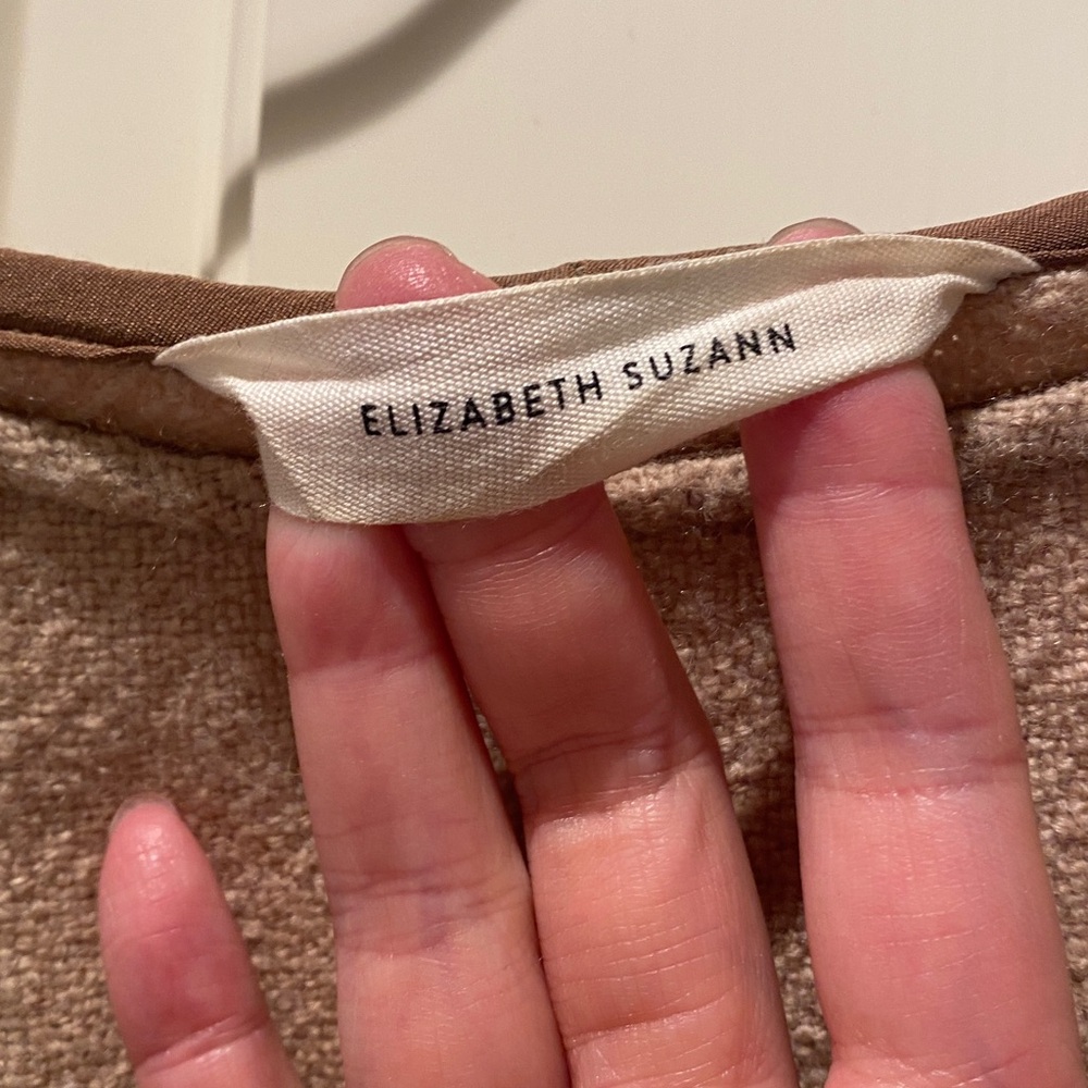 Elizabeth Suzann Tan Crew Neck Sweater - Picture 2 of 5